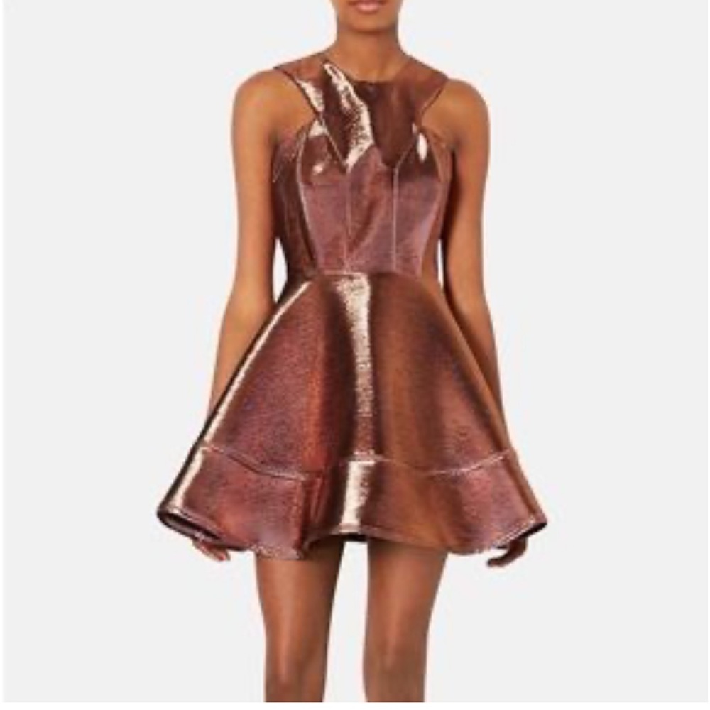 GIANNI BINI METALLIC DRESS